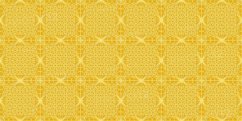 Islamic gold ornament vector seamless pattern