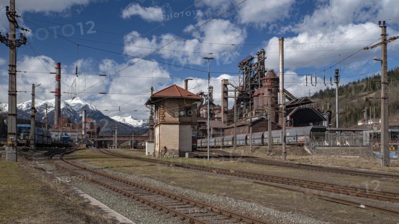 Donawitz steelworks of voestalpine AG, Leoben, Styria, Austria, Europe