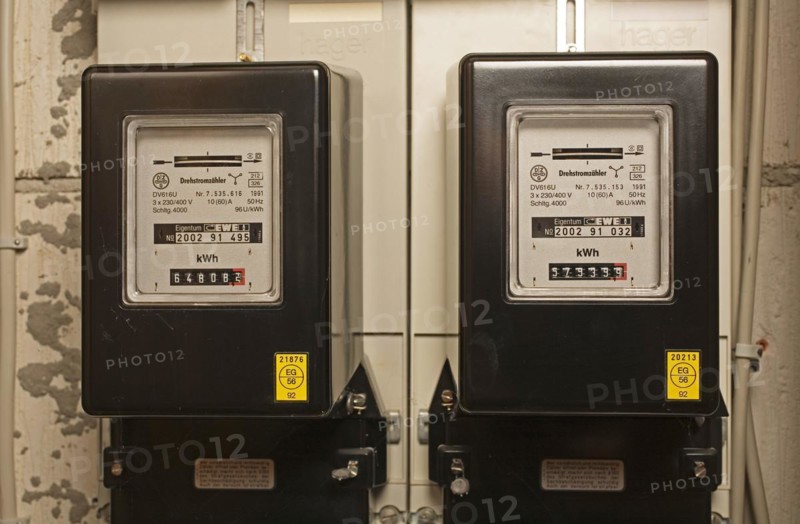 Electricity meter, consumption, energy supplier, EWE