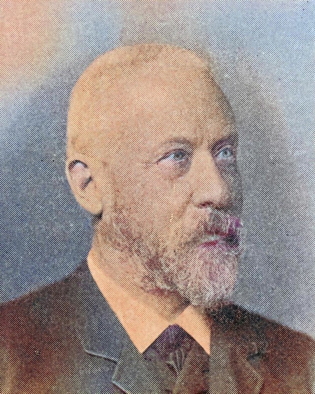 Wilhelm Dilthey, German, 19 November 1833, 1 October 1911, was a German historian, psychologist, sociologist and hermeneutic philosopher, Historical, digitally restored reproduction from a 19th century original