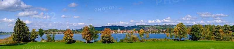 Riegsee, Pfaffenwinkel, Upper Bavaria, Bavaria, Germany, Europe