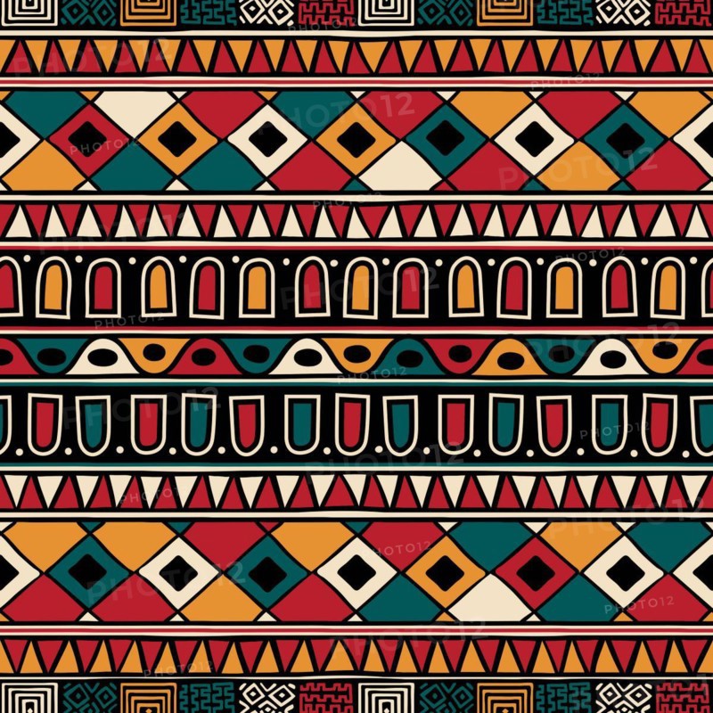 Tribal ethnic background. Vector seamless pattern design for background, carpet, wallpaper, wrapping, batik, fabric