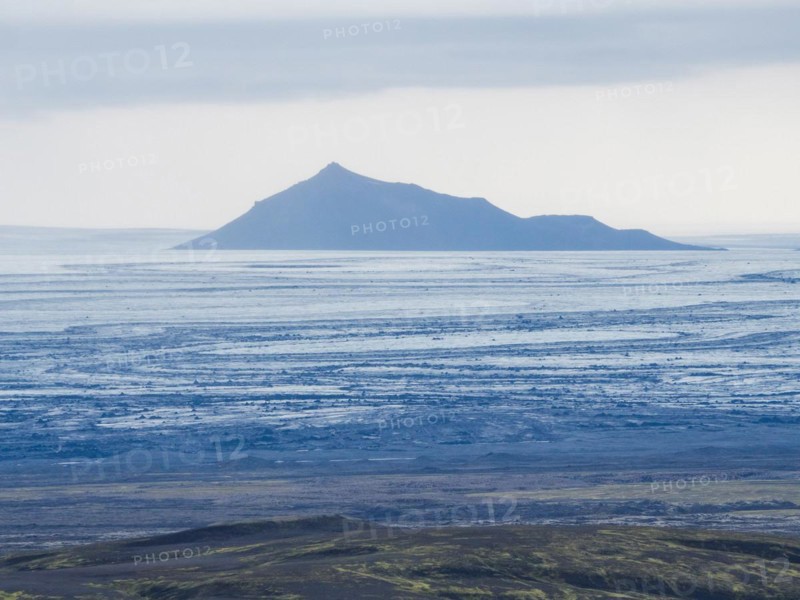 Heroubreio, Herdubreid, Table volcano in Iceland, Highlands, Iceland, Europe