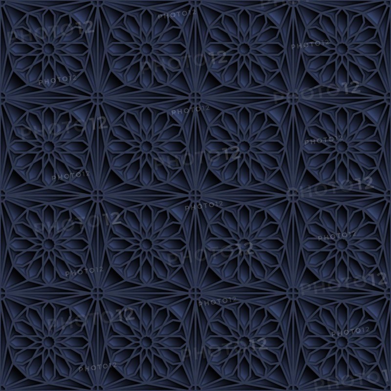 Islamic ornament seamless pattern, vector illustration