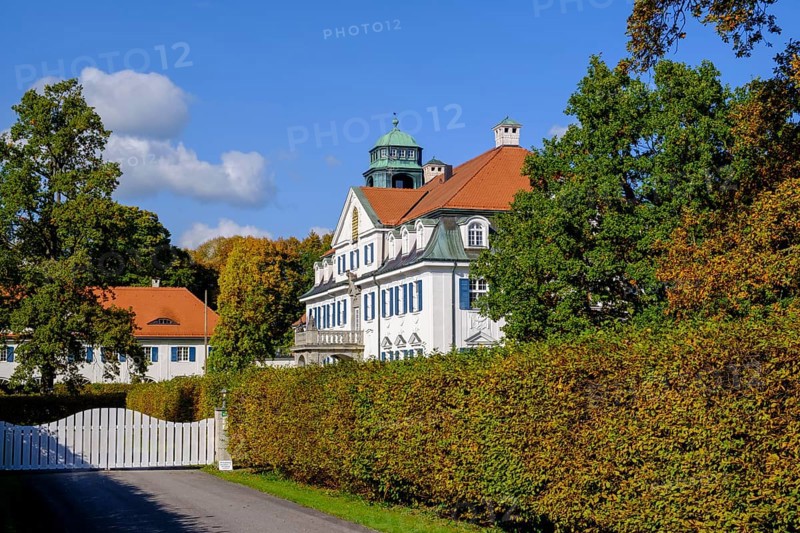 Neuegling Castle, Neuegling am Riegsee, Pfaffenwinkel, Upper Bavaria, Bavaria, Germany, Europe