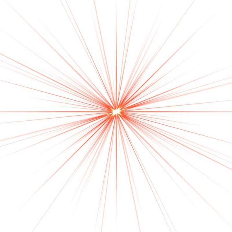 Digitally rendered Light effect rays flash radiance of star or sun white glow shine explosion