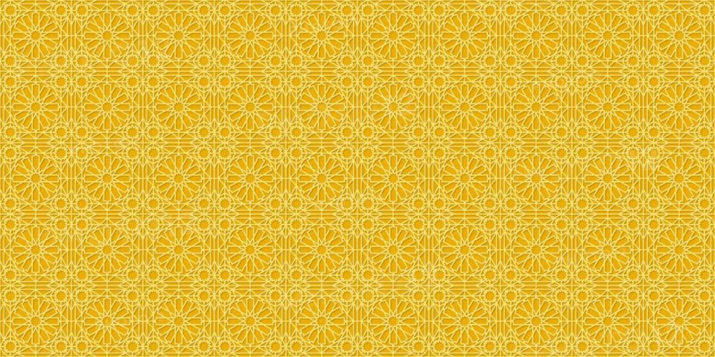 Islamic gold ornament vector seamless pattern