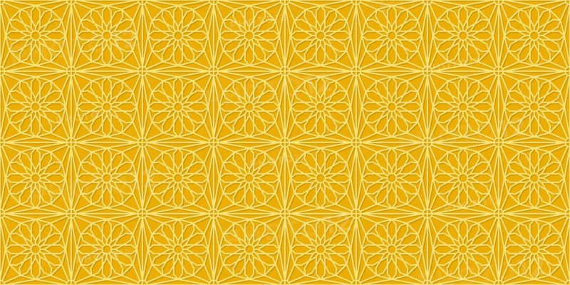 Islamic gold ornament vector seamless pattern
