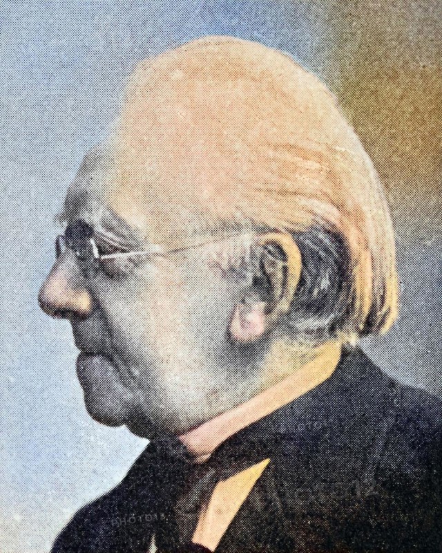 Rochus Wilhelm Traugott Heinrich Ferdinand Freiherr von Liliencron, 1820, 1912, Germanist and historian, known for his collection of German folk songs, Historical, digitally restored reproduction from a 19th century original