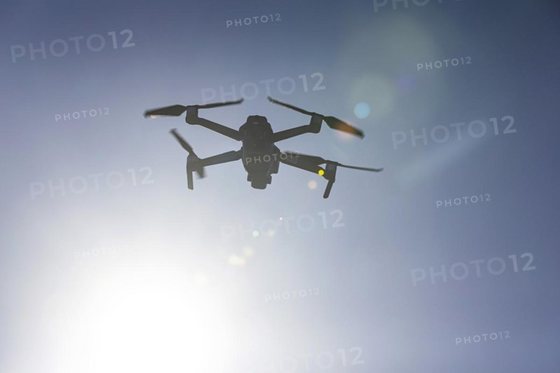 Drone in flight, DJI Mavic 2 Pro, Stuttgart, Baden-Wuerttemberg, Germany, Europe