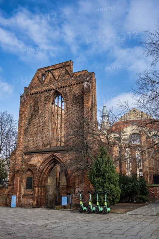 Ruin of the Franciscan monastery church, Berlin, Germany, Europe