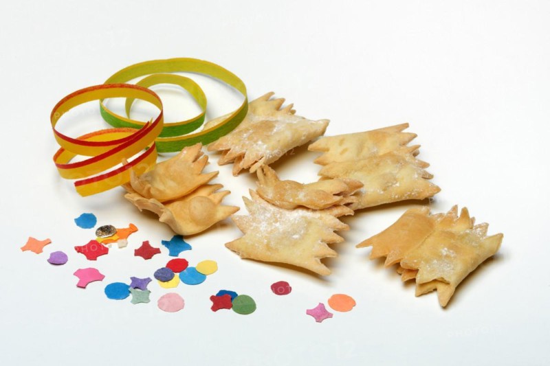 Riccioline, Italian carnival pastry, Italy, Europe