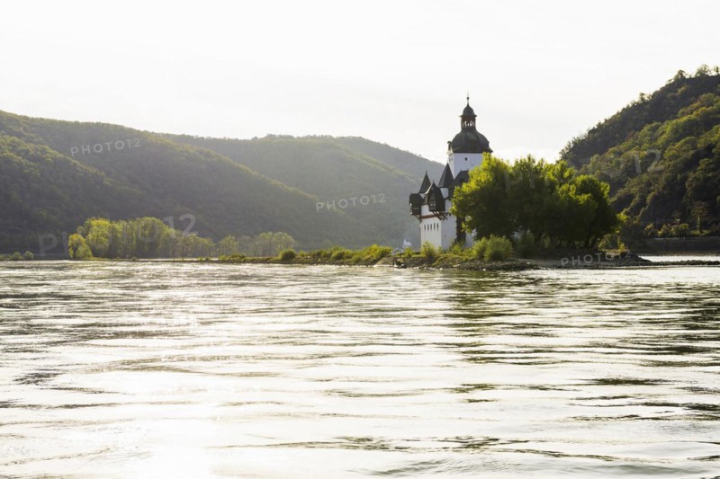 Pfalzgrafenstein Castle, Kaub, Upper Middle Rhine Valley, UNESCO World Heritage Site, Rhineland-Palatinate, Germany, Europe