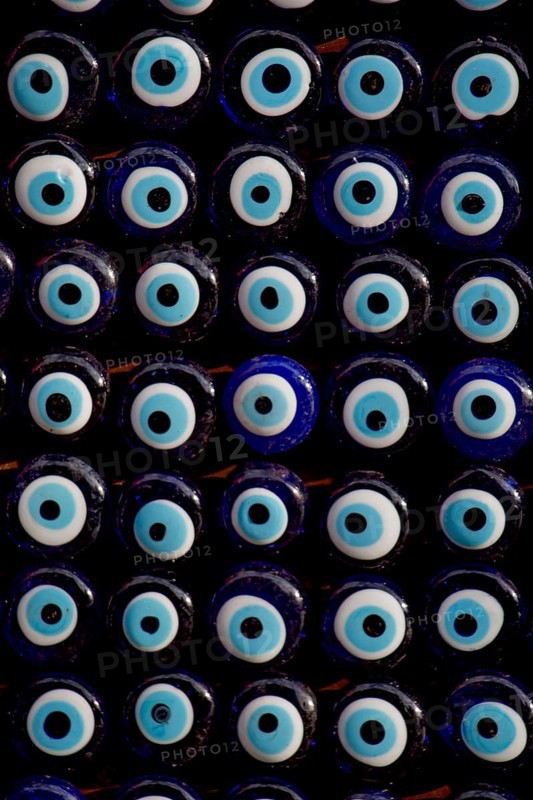 Set of evil eye bead as Amulet souvenir from Turkey
