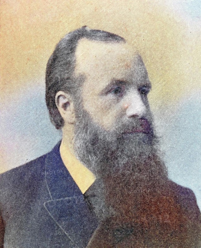 Carl Eduard Sachau, 20 July 1845, 17 September 1930, was a German Orientalist, Historical, digitally restored reproduction from a 19th century original