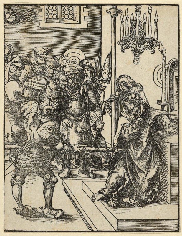 Capture of Jesus Christ, painting by Lucas Cranach the Elder, 4 October 1472, 16 October 1553, one of the most important German painters, graphic artists and book printers of the Renaissance, Historical, digitally restored reproduction of a historical original