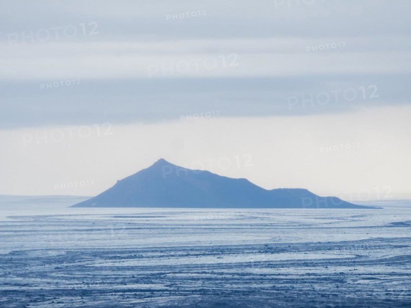Heroubreio, Herdubreid, Table volcano in Iceland, Highlands, Iceland, Europe