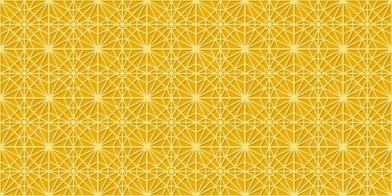 Islamic gold ornament vector seamless pattern