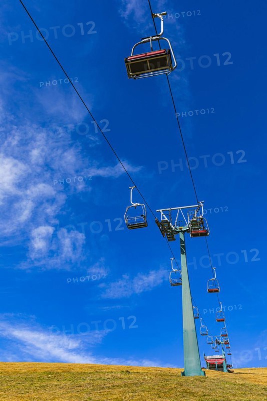Chairlift to the Seceda summit, Val Gardena, Dolomites, South Tyrol, Italy, Europe