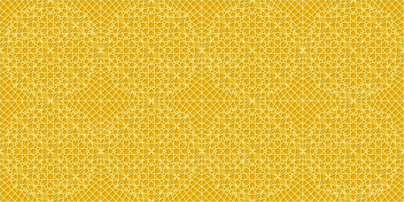 Islamic gold ornament vector seamless pattern