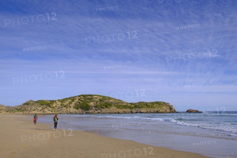 Island Beach, Robberg Island, Robberg Peninsula, Robberg Nature Reserve, Plettenberg Bay, Garden Route, Western Cape, South Africa, Africa