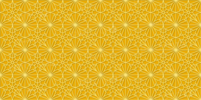 Islamic gold ornament vector seamless pattern