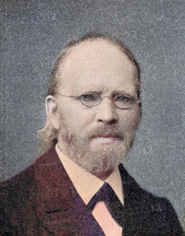 Hermann Hueffer, 24 March 1830, 15 March 1905, was a German historian and jurist, Historical, digitally restored reproduction from a 19th century original