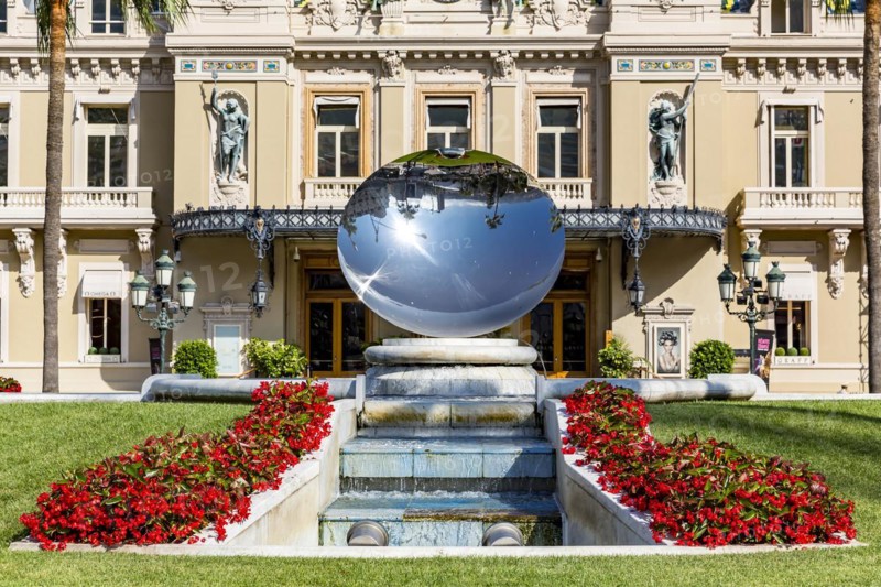 Mirror Fountain, Casino of Monaco, Place du Casino, Monte Carlo, Principality of Monaco