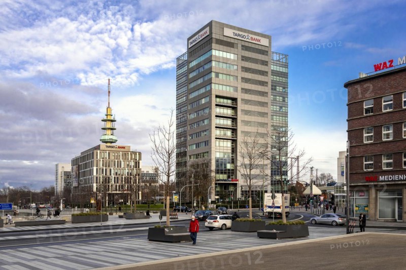 Targobank in the centre, Duisburg, North Rhine-Westphalia, Germany, Europe