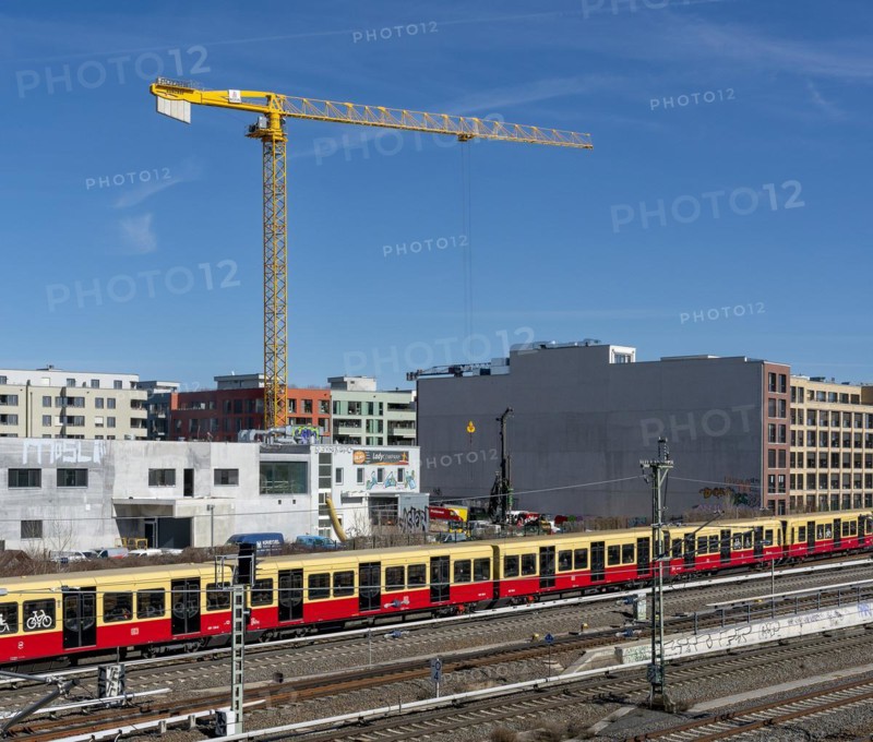 Infrastructure at Warschauer Strasse station, Friedrichshain, Berlin, Germany, Europe