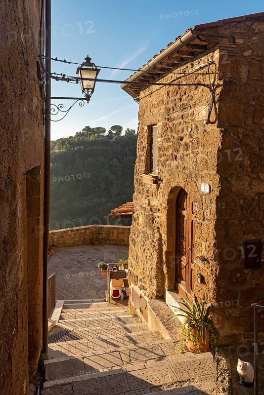 Pitigliano Old Town, Jewish Ghetto Little Jerusalem, Tuscany, Italy, Europe