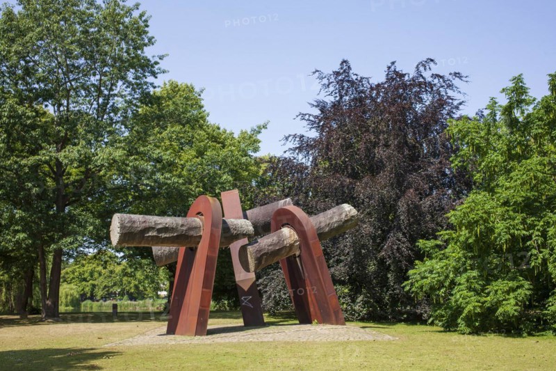 Revolution Monument Wik in the Ratsdienergarten, Sailors Uprising of 1918, Kiel, Schleswig-Holstein, Germany, Europe