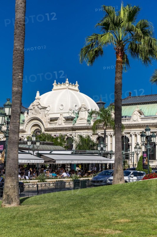 Restaurant and Caffes, Casino of Monaco, Place du Casino, Monte Carlo, Principality of Monaco