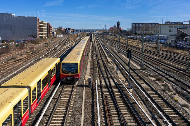 Infrastructure at Warschauer Strasse station, Friedrichshain, Berlin, Germany, Europe
