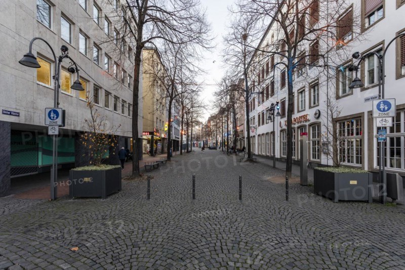 Altstadt-Nord in the Corona Crisis, Cologne, North Rhine-Westphalia, Germany, Europe