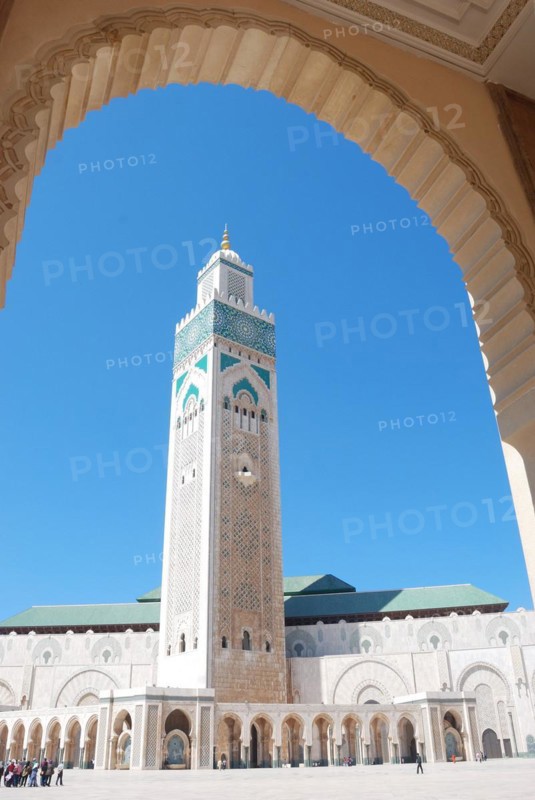 Maroc, Casablanca, Mosquee Hassan II