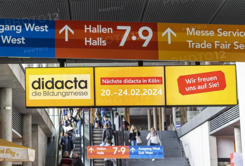 The next education fair didacta will take place in Cologne in 2024. The venues of the trade fair alternate. Stuttgart, Baden-Wuerttemberg, Germany, Europe