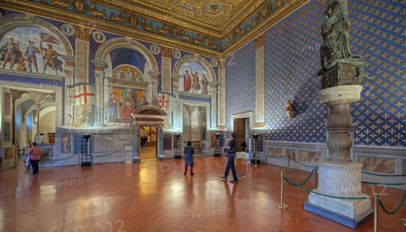 Palazzo Vecchio Interior Florence Tuscany Italy