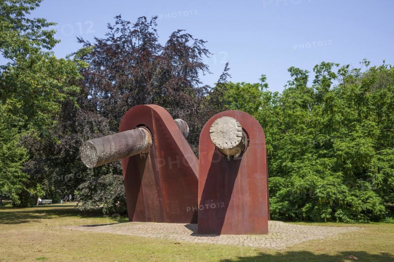Revolution Monument Wik in the Ratsdienergarten, Sailors Uprising of 1918, Kiel, Schleswig-Holstein, Germany, Europe