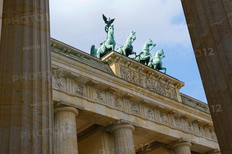 Quadriga, Brandenburg Gate, Berlin, Germany, Europe