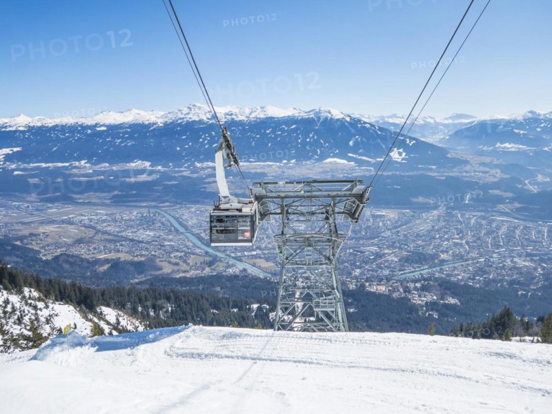 Seegrubenbahn, Nordkette ski area Innsbruck, Tyrol
