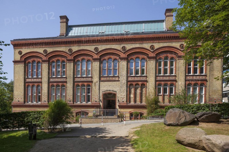 Museum of Ethnology at Kiel University, Walter-Gropius-Bau, Kieler Schlossgarten, Kiel, Schleswig-Holstein, Germany, Europe