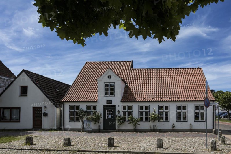 Museum Island Luettenheid in Heide, here the Brahms House or ancestral home of the Brahms family, Heide