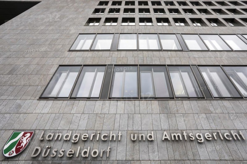 Regional Court and Local Court, Duesseldorf, North Rhine-Westphalia, North Rhine-Westphalia, Germany, Europe