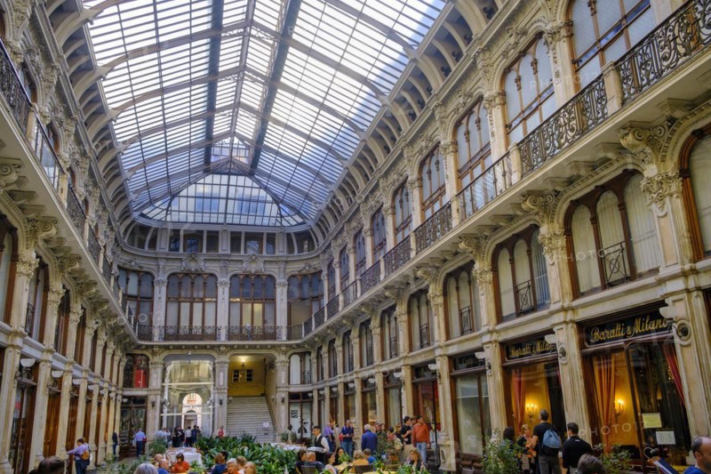 Galleria Subalpina, Turin, Piedmont, Italy, Europe