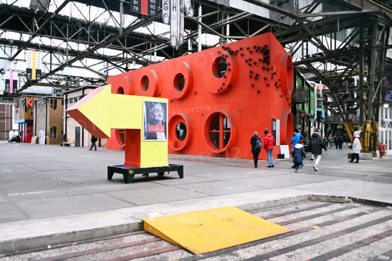 Shipyard hall NDSM Plein, Amsterdam, Netherlands