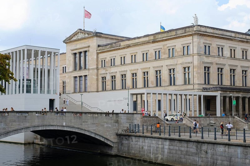 James Simon Gallery and New Museum, Museum Island, Berlin, Germany, Europe