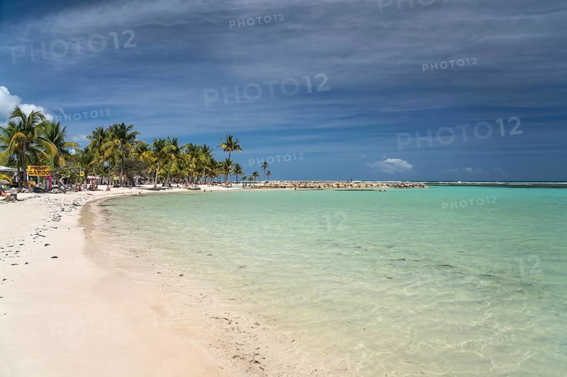On the beach of Sainte-Anne, Guadeloupe, France, North America