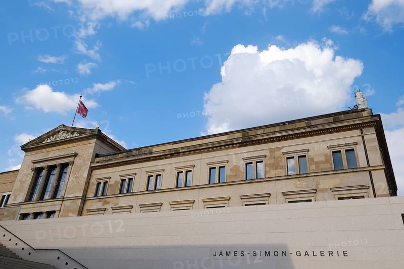 James Simon Gallery and New Museum, Museum Island, Berlin, Germany, Europe