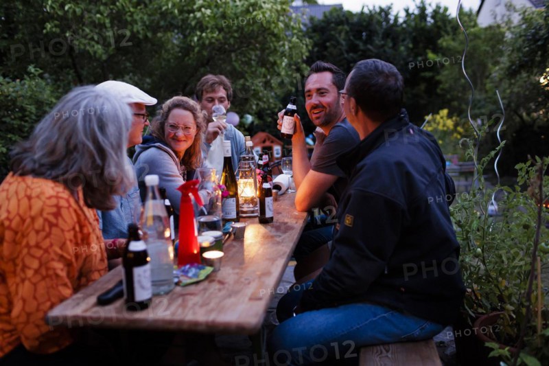 Summer party, family celebration, Bonn, Germany, Europe